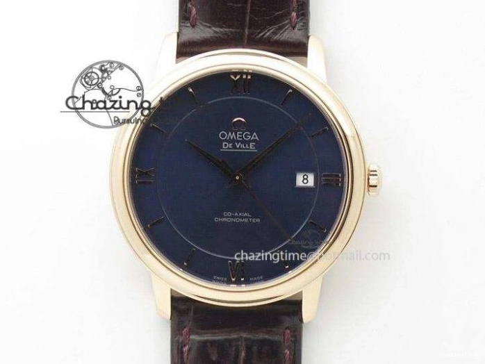 0418 Bright Aqua Terra Ladies 35mm RG V6F Best Edition Brown Dial On RG Bracelet A 8101